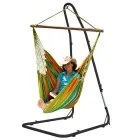 Hanging Chair Set Lazy + Cayo Grande Verde by MacaMex MA-91219 color grün