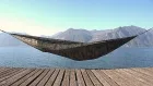 Hammock CAMO with carabiners by Bushmen BU-1HAZENCAMOWC color camouflage