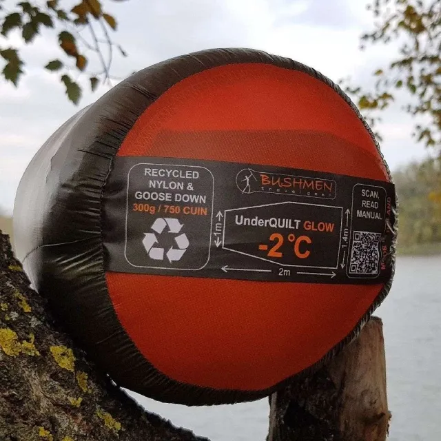 Underquilt GLOW™ -2 by Bushmen BU-1HAUNGL-2 color grün