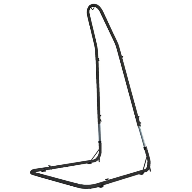 Hanging chair stand Lazy Anthratzit by MacaMex MA-20042 color Grau / Silber