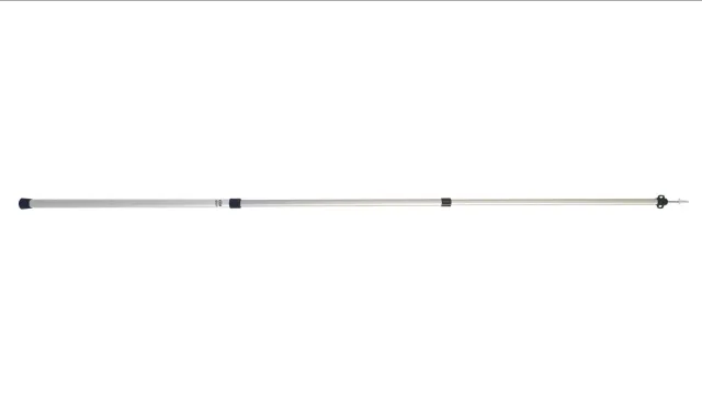 Tarp Pole 230 telescopic / ash by Bushmen BU-TEPO230ash color silber