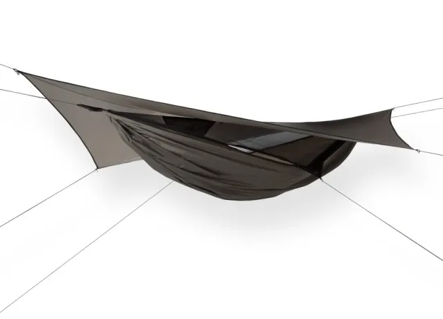 Ultralight Backpacker Asym ZIP by Hennessy Hammocks MA-02094 color braun