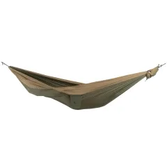 Kingsize travel hammock armygreen-brown by Ticket to the moon TM-THK-2408 color grün