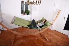 Siesta Grande California Emerald Hammock Set by MacaMex MA-90622 color grün
