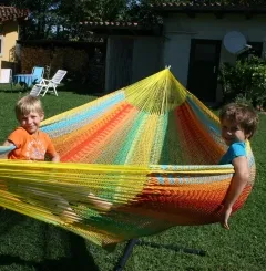 Mammut Netzhängematte multicolor by MacaMex MA-00060 color bunt