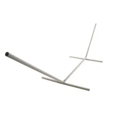 Jamaica Gigante grey hammock stand for large spreader bar hammocks by MacaMex MA-20050 color Grau / Silber