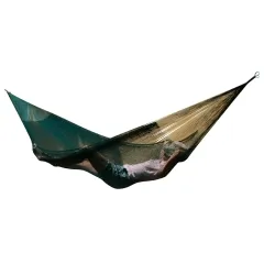 Mexican net hammock Family PLUS darkgreen by MacaMex MA-00344 color grün