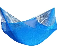 Mexicana Double Cielo - Doppelhängematte hellblau by MacaMex MA-00224 color blau