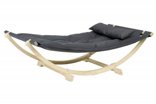 Lounge bed for two in anthracite by Amazonas AZ-6010200 