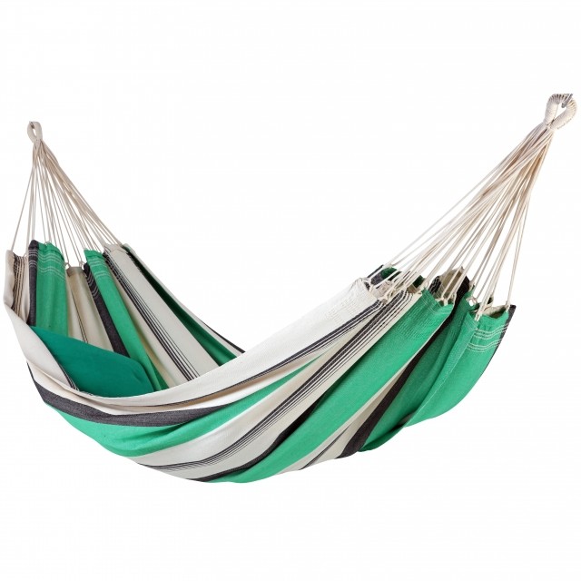 Brasil Comfort Premium Verde - double hammock by MacaMex MA-01084 color grün