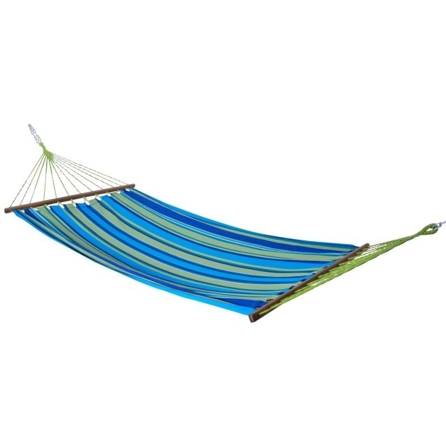 Caribe Grande Dorada spreader bar hammock XL by MacaMex MA-02111 color blau