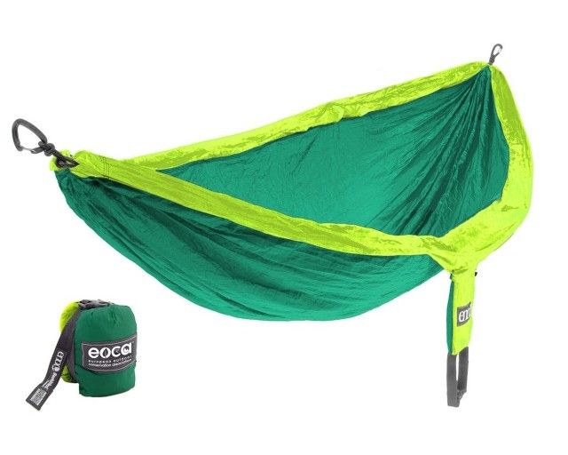 EOCA DoubleNest - Double Light Hammock give back to nature by ENO EN-Z-EOCA-DH color grün