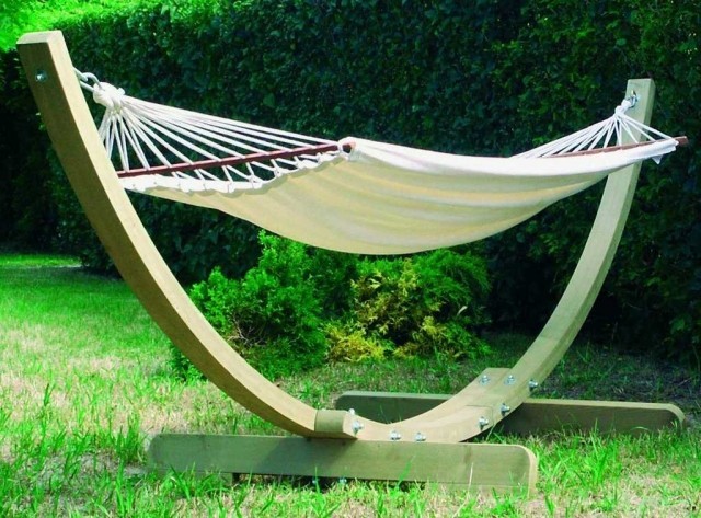 Hammock Set Lancha standard by MacaMex MA-90100 color natur / beige