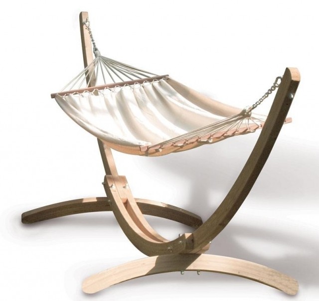 Hammock Set Lancha Grande by MacaMex MA-90101 color natur / beige