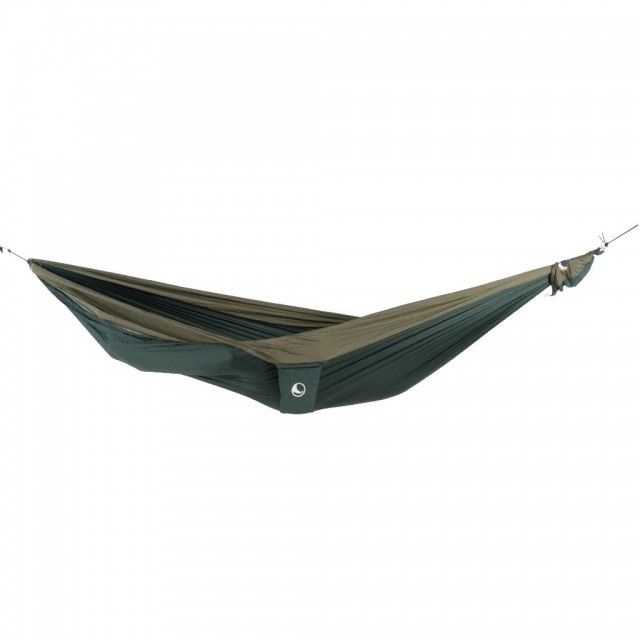 Double travel hammock forest green-army green by Ticket to the moon TM-THD-0524 color grün