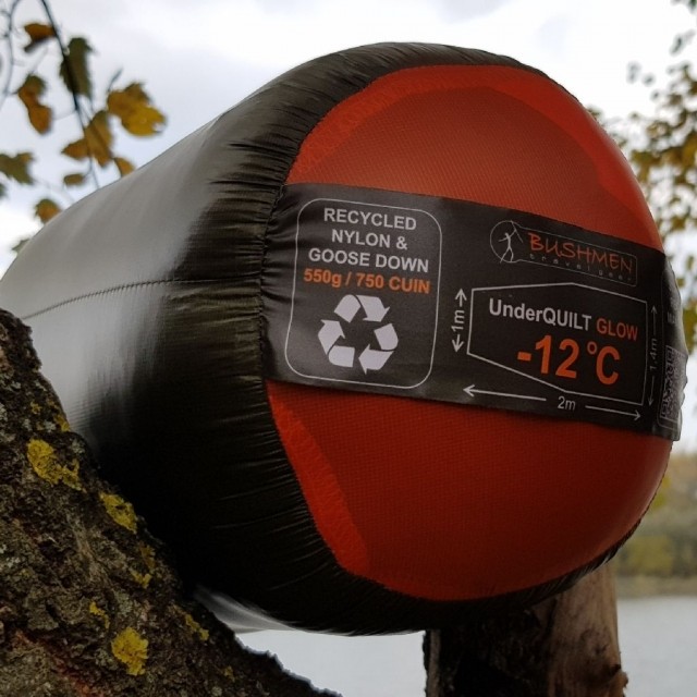 Underquilt GLOW™ -12 by Bushmen BU-1HAUNGL-12 color braun