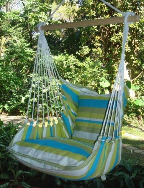 Hanging chair Cayo Beach MacaTex by MacaMex MA-13008 color grün