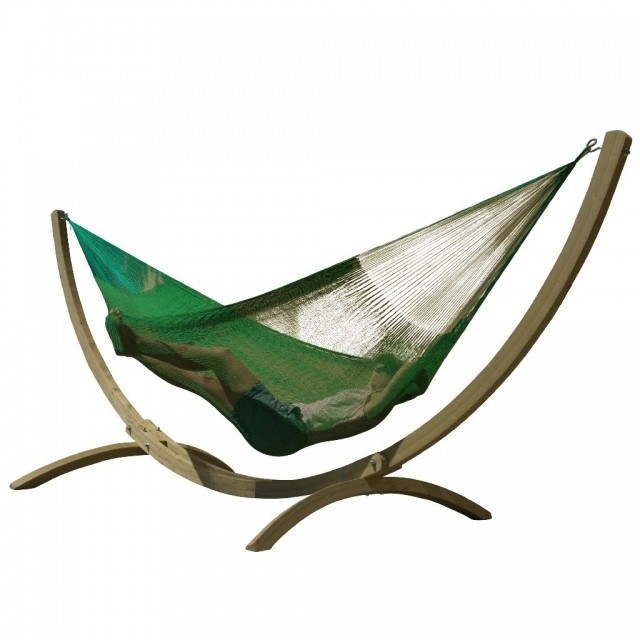 Siesta Grande Deluxe Matrimonial Plus Verde Light Green by MacaMex MA-901133 color grün