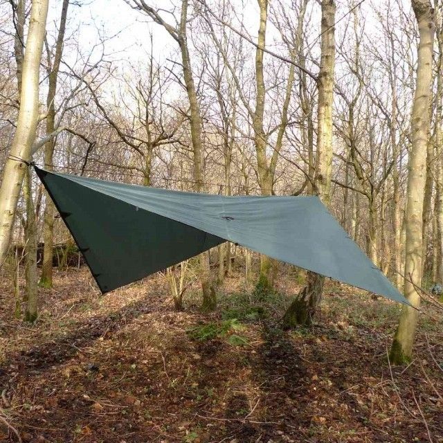 DD Tarp Solo - Hängematten Zelt Dach by DD Hammocks DD-21305 color grün