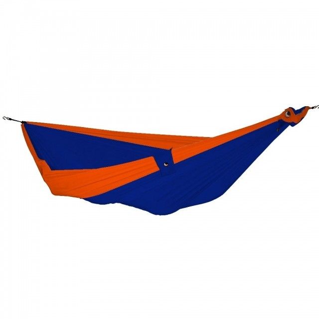 Ticket to the Moon travel hammock kingsize royalblue-orange by Ticket to the moon TM-THK-3935 color blau