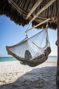 Mexikanischer Netz Hängesessel - Natur by MacaMex MA-10010 color natur / beige