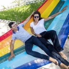 Mexican family hammock paradiso plus by MacaMex MA-00248 color bunt