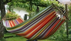 Hammock Set Siesta Grande Caribe Costa Rica Set by MacaMex MA-90422-OLD color bunt