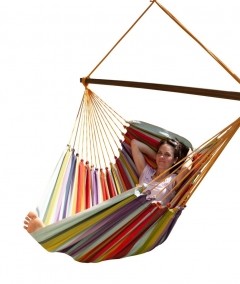 Hanging chair Cayo Gigante Costa Rica MacaTex by MacaMex MA-13202 color bunt