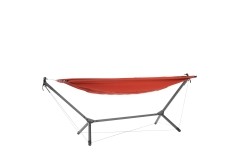 QNUX Home - Hammock set space saving padded by MacaMex QN-HQRED color rot