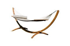 Siesta Grande California Hot Chocolate Hammock Set by MacaMex MA-90612 color grün