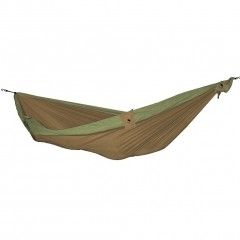 Ticket to the Moon travel hammock double coyote brown-khaki by TicketToTheMoon TM-THD-0822 color braun