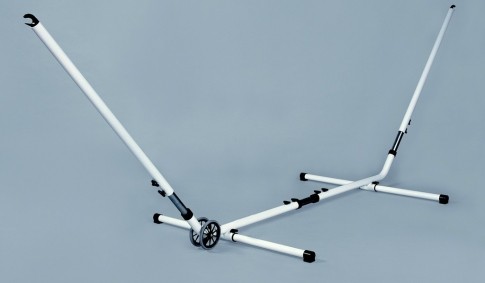 Cuba Gigante steel Hammock stand by MacaMex MA-20071 color creme