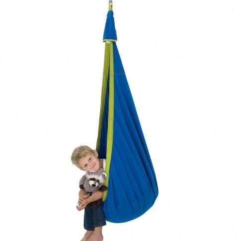 Juhu blue submarine hanging nest kids by 7c PL-110080708 color blau