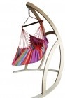CASITA hammock stand with hanging chair Cayo Grande Colorido by MacaMex MA-91115 