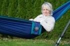 Camper Travel Hammock Double Blue Emerald 3936 by MacaMex MA-0923936 color blau