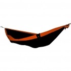 Travel hammock King size Black Orange by TicketToTheMoon TM-THK-0735 color schwarz